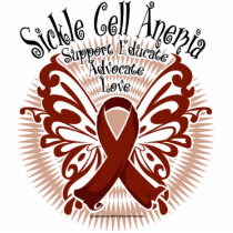 Sickle Cell Anemia Butterfly 3 Acrylic Cut Out