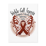 Sickle Cell Anemia Butterfly 3 postcards