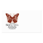Sickle Cell Anemia Butterfly Business Card Template