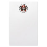 Sickle Cell Anemia Butterfly Tribal stationery