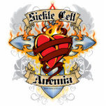 Sickle Cell Anemia Cross &amp; Heart Photo Cutouts