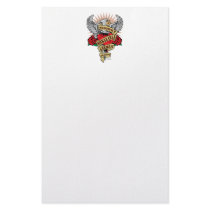 Sickle Cell Anemia Dagger Stationery