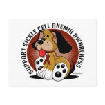 Sickle Cell Anemia Dog postcards