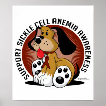 Sickle Cell Anemia Dog Poster