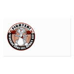 Sickle Cell Anemia Fighter Cat Business Card Templates