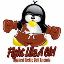 Sickle Cell Anemia Fighting Penguin Photo Cut Out