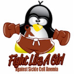 Sickle Cell Anemia Fighting Penguin Photo Cut Out