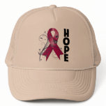 Sickle Cell Anemia Floral Hope Ribbon Hats