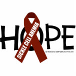 Sickle Cell Anemia Hope Acrylic Cut Out
