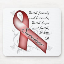 Sickle Cell Anemia Survivor mousepads