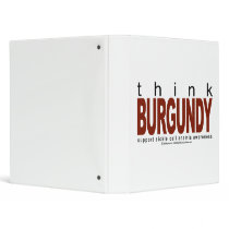Sickle Cell Anemia THINK Burgundy Binder