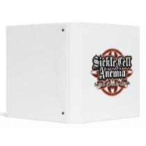 Sickle Cell Anemia Tribal 3 Ring Binders