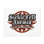 Sickle Cell Anemia Tribal postcards