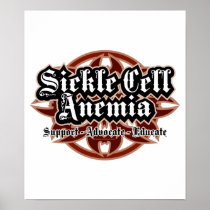 Sickle Cell Anemia Tribal Poster