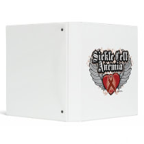 Sickle Cell Anemia Wings Vinyl Binders
