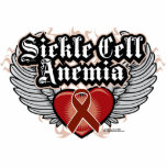 Sickle Cell Anemia Wings Acrylic Cut Outs