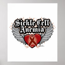 Sickle Cell Anemia Wings Print