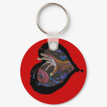 Sickle Cell Awareness Heart - Hope keychains by nazaire Sickle Cell Awareness Heart - Hope keychains