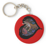 Sickle Cell Awareness Heart - Hope keychains