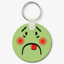 Sicky Smiley Keychain