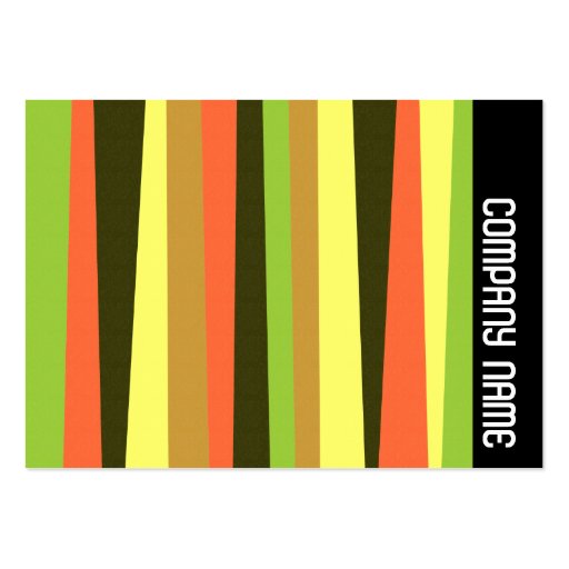 Side Band - Irregular Stripes Business Card Templates