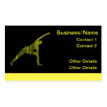 Side Bend - Yoga Business Card Template