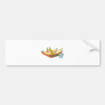 side of potato wedges bumper sticker