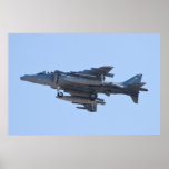 Side Shot AV8B Harrier Posters