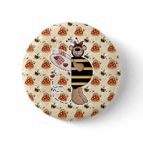 Side View Bumbly Bear buttons