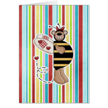 Side View Bumbly Bear cards