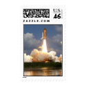 Side View of Shuttle Launch postage by diziness Side View of Shuttle Launch postage