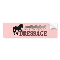 Sidepass Dressage (black/burgundy) bumper stickers by dogsandhorses Sidepass Dressage (black/burgundy) bumper stickers