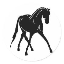 Sidepass Dressage Horse stickers by dogsandhorses Sidepass Dressage Horse stickers