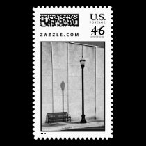 Sidewalk Bench stamps