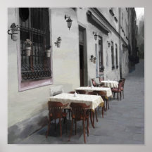 Sidewalk Cafe Posters
