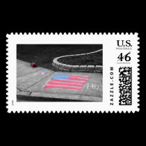 Sidewalk Flag stamps