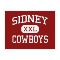 Sidney - Cowboys - High School - Sidney Iowa postcards
