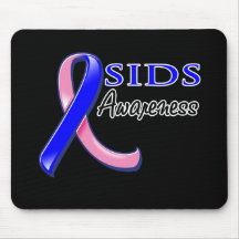 SIDS Awareness Ribbon Mouse Pads