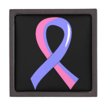 SIDS Blue Pink Ribbon 3 Premium Gift Box