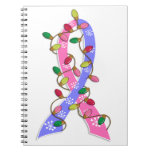 SIDS Christmas Lights Ribbon Spiral Notebooks