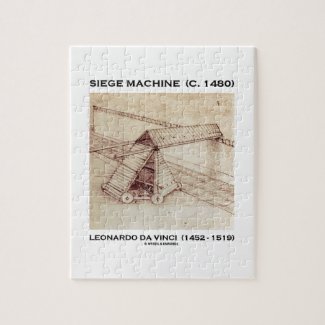 Siege Machine (Circa 1480) Leonardo da Vinci Puzzles