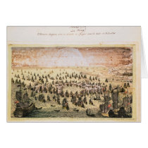 Siege of Mahon, 20th May 1756 Card