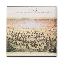 Siege of Mahon, 20th May 1756 Magnet