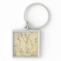 Siege of Newport, Rhode Island Keychains