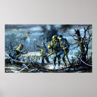 Siegfried Line at Campholz Woods print