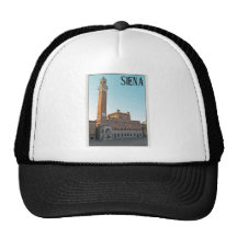 Siena - Palazzo Pubblico Morning Trucker Hats