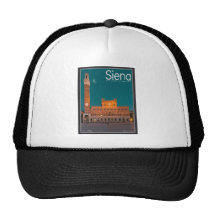 Siena - Palazzo Pubblico Night Mesh Hat