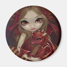 "Sienna Dragonling" Magnet