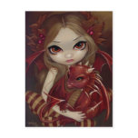 "Sienna Dragonling" Postcard