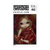"Sienna Dragonling" Stamp
